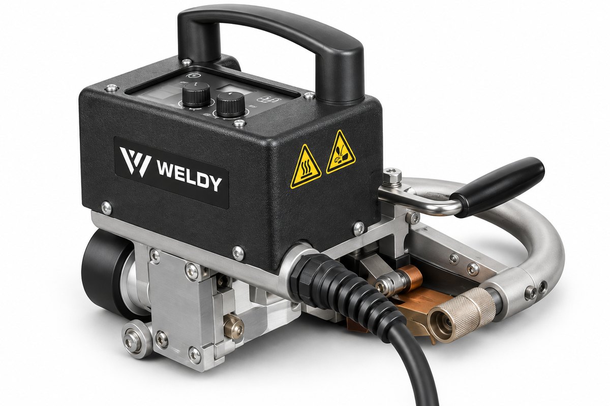 Genuine Weldy Miniwelder Geo2 lightweight geomembrane welding machine in Dubai stock