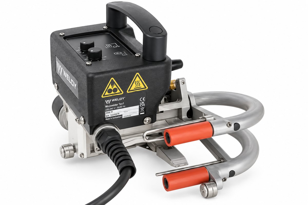 Genuine Weldy Miniwelder Tex1 superlight thin film welding machine in Dubai stock